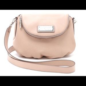 Mini Q Natasha Crossbody Bag in Nude